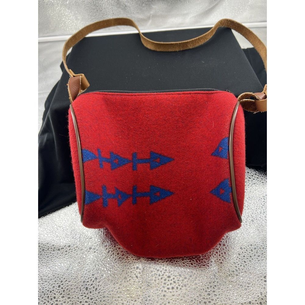 Pendleton Wool Red Blue Aztec Native Southwestern… - image 4